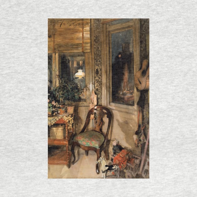 Toys in the Corner by Carl Larsson by Classic Art Stall